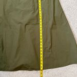 Bardot  Lora Strapless Cotton Poplin Maxi Dress Khaki Green 10 Photo 8