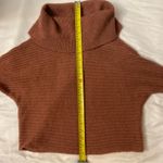 Pink Rose Soft Bronze Cowl Neck Sweater XS Cozycore Comfy Casual Classic NEW Photo 6