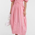 Cecilia Bahnsen Cecilie Bahnsen Juniper Cotton Poplin Midi Dress Size US 2  Photo 4