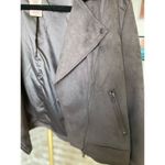 Philosophy  Soft Suede Moto Jacket Streetwear Soft Grunge Fall Autumn Winter Boho Photo 6