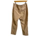 J.crew tie waist camp pant dark‎ beechwood size Large #BA291 Tan Photo 7