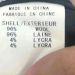 Theory  Dony Tailored Wool Blend Black Dress Pants Women’ Size‎ 4 Career Casual Photo 6