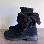 Clarks  Women’s Opal Zip Cold Weather Black Suede Boot Size 8 #B1471 Photo 3