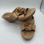 Born concept boc Beige Tan Cork Wedges Size 11 Photo 0