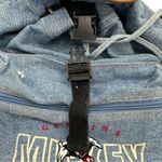 Disney Vintage 90s  Mickey Mouse Denim Jean Backpack Photo 8