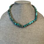 Sonoma blue abalone shell necklace Photo 0