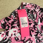 Lilly Pulitzer NWT  Bay Dress Hibiscus Pink Hangin with My Boo Panda Size S Photo 7