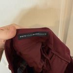 White House | Black Market Elegant Burgundy Women's Capris Photo 6