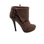 Naughty Monkey  Brown Leather Ankle Boots. Size 7.5 Photo 2