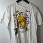 Nba Los Angeles Lakers Graphic Tee Vintage 90s White Large L T Shirt Photo 3