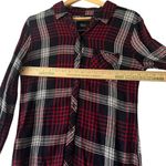 Rails  Shirt Women’s M Medium Black Red White Plaid Button Up‎ Long Sleeve Casual Photo 5