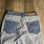 Blue Age Denim Button Fly Inside Out Straight Leg Jeans with Yellow Stitching Size undefined Photo 4