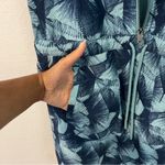 Kyodan Blue Printed Drawstring Waist Sleeveless Activewear Dress Performance S Photo 5