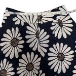 Farm Rio  x Anthropologie Daisy Linen-Blend Wide-Leg Pants Black Sz S Retail $168 Photo 7