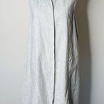 Nau Black and White Print Hemp Shift Dress Size XS Photo 0