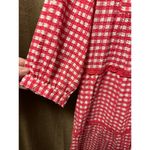 Lola Australia Woman’s Monroe Dress Raspberry Yacht Gingham Size XS Pink Photo 2