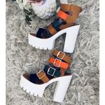 Boutique NEW Raina Chunky Heels Photo 2