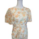 Adelyn Rae Alicia Orange Floral Sheath Dress - Size Medium NWT Photo 2