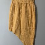 Eileen Fisher FRANK & EILEEN Tee Lab Asymmetrical Skirt Small Orange Peach NEW Lined Casual Photo 2