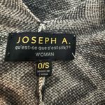 Joseph  Black and Cream Patterned Poncho Photo 1