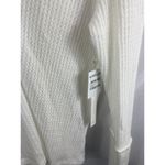 Caslon  1/4 button waffle knit top XS Photo 1