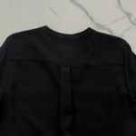 J.Crew  Drapey Oxford Crepe Jumpsuit Black Sz 12 Boilersuit Utility Chore Preppy Photo 9