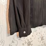 Walter Baker  Sheer Black Long Sleeve Top Photo 3