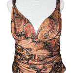 Carmen Marc Valvo Carmen‎ Marc Valvo Sateen and Beaded Evening Top Sz 12 Photo 0