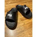 OOFOS Ooahh Sport Flex Sandal Slide Dawn Staley Recovery WBB Basketball Size 8 Black Photo 1