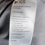 FIGS Women's Catarina One Pocket V-neck Scrub Top Graphite Grey Size XL Nursing Photo 6