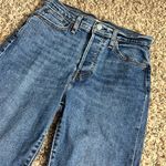Levi's Levi’s Wedgie Straight High Rise Distressed Jeans Sz 28 Photo 2