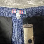 Urban Outfitters  Blue Chevron Trouser Pants Photo 3