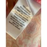 kim rogers Kim Rogers Geometric Print Top Short Sleeve Casual Blouse Pink Orange M Photo 3