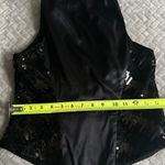 Diane Von Furstenberg 
Yvette Sequin Vest Sleeveless Black
Silk 4 Photo 13