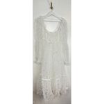 For Love & Lemons  Kalea Tulle Midi Dress in White Size Small NWT Photo 7
