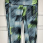 Athleta Womens Yoga Pants XXS Blue Green Black Photo 0