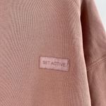 Set Active Hoodie Sweatshirt Size Large Dusty Rose Pink Loungewear Athleisure Photo 5