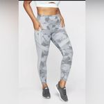 Athleta  All In Camo 7/8 Tight Leggings Cobblestone Dark Grey Size M Camouflage Photo 10