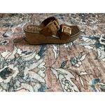 Sam Edelman  Womens Slip On Buckle Platform Platform Sandals Size 9 GUC Photo 4