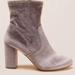 Francesca's Mide Velvet Sock Boot Photo 0