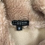 Unique 2000s y2k Tan Cream beige faux fur lined penny lane jacket coat peacoat embroidered #coquette #whimsygoth #cottagecore Size M Photo 3