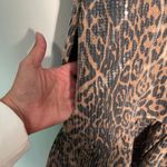 Strut & Bolt  Leopard Print Sequin Mini Dress Short Sleeve‎ Ruffle Hem Photo 5