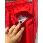 Nike Womens Red Retro Windbreaker Pants M Photo 5