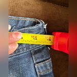 Calvin Klein Blue Jeans Boot Cut With Tan thread Pockets SZ 6 Photo 9