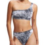 Good American WOMEN ALWAYS FITS GREY TIE DYE GOOD WAIST CHEEKY BOTTOM SIZE 4X/5X Photo 0