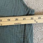 Aerie  Pool-To-Party Oversized Cropped Shirt Size Small Green Top Beach Summer Photo 7