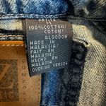 Liz Claiborne VTG 90s Petite Medium Liz Authentic Full Zip Denim Field Jacket Multiple Pockets Photo 6