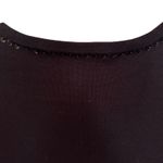 Maggy London Silk Blend Beaded Cropped Cardigan Womens Large Black Party Classic Photo 4