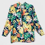 Vintage 70’s Campus Casuals Bright Hawaiian Blazer Yellow Size M Photo 2
