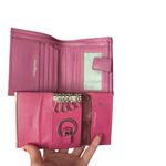 Salvatore Ferragamo  Pink Wallet and Card Holder Set Photo 2